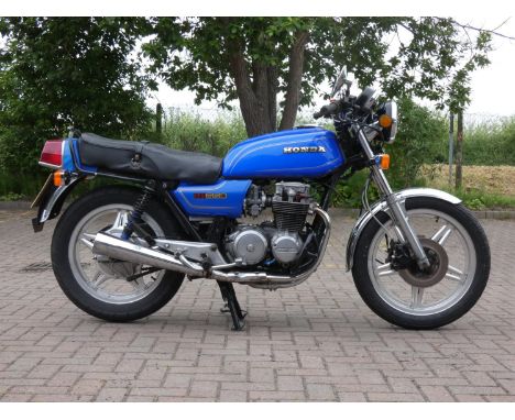 1979 Honda CB650Z, 626cc. Registration number CFX 455T. Frame number RC03 2000364. Engine number RC03 E2000393.Introduced in 
