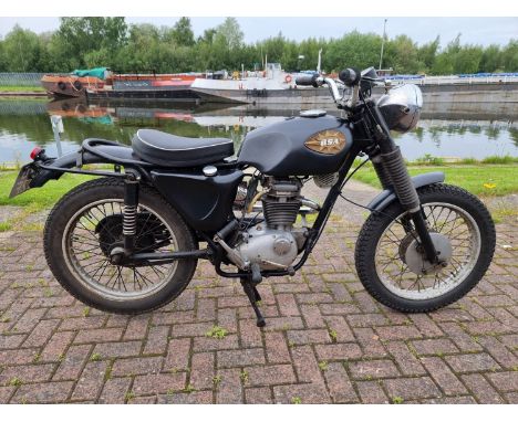 1968 BSA Starfire, 250 cc. Registration number CVG 102F. Frame number B25B 2452. Engine number B25B 2452 S (DVLA has B25B 245