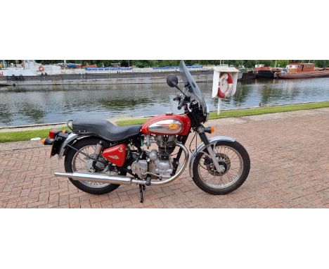 1990 Royal Enfield Bullet 500, 499cc. Registration number H310 YAT. Frame number OB5237H. Engine number OB5237H.The Bullet, R