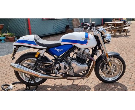 2018 Norton Commando California 50th Anniversary Limited Edition 15/50. Registration number J333 SAD. Frame number SAYCMH)13H