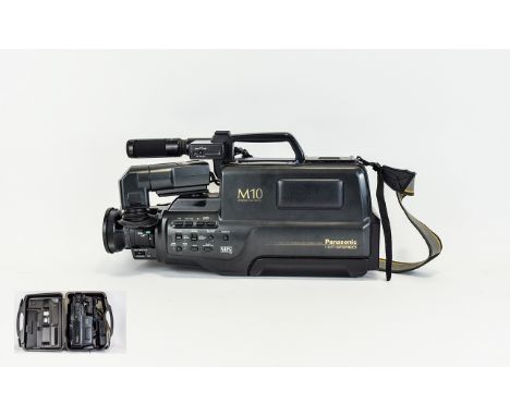 Panasonic VHS Movie Camera With Case VW-SHM10 video recorder in original hardcase with instructions and leads etc.