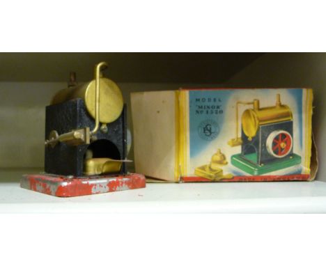 An ESL model 'Minro' No.1520 Live Steam stationery engine  boxed       OS1