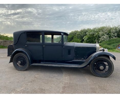 1928 Rolls-Royce 20 HP Park Ward SaloonReg. no. YX 9722Chassis no. GKM48Engine no. Q8MComplementing the mighty 40/50hp models