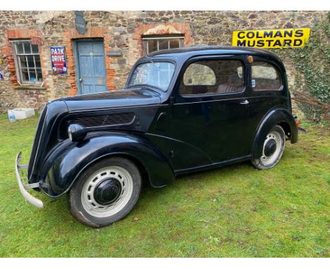 1956 Ford Popular Reg. no. XDE 296Chassis no. 907132Engine no. 907132The Ford Popular was launched in 1953, carrying on the p
