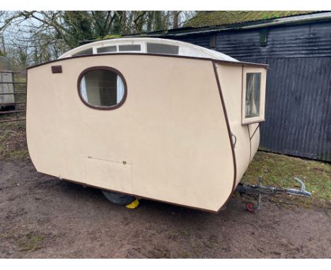 c. 1931 Caravan possibly ‘Angela’Reg. no. n/aChassis no. n/aEngine no. n/aThis intriguing 1931 caravan is of unknown make, th