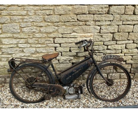 New Hudson AutocycleReg. no. DTR 329Frame no. UnknownEngine no. XXA 29718 (Villiers Junior)New Hudson motorcycles was a Briti
