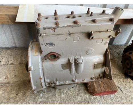 A 1930s Austin engine.