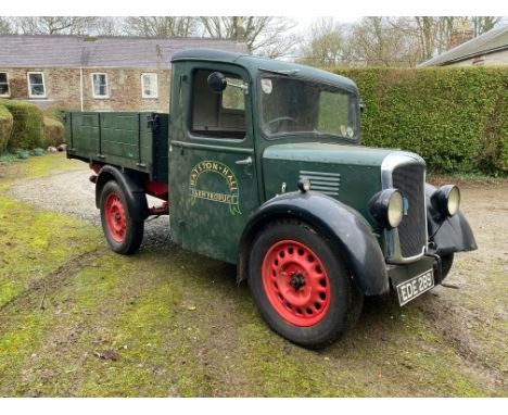 1939 Morris 10cwt LorryReg. no. EDE 289Chassis no. S2/TWV32998Engine no. 50345The 10cwt range was Morris Commercial’s offerin