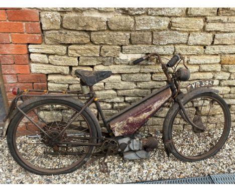 1939 Raynal Auto Cycle 98cc restoration projectReg. no. FYR 395Frame no. 2596Engine no. H 12732The Raynal Auto Cycle was prod