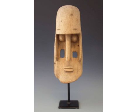 Dogon mask, 34cm high excluding base.     All lots in this Tribal and African Art Sale are sold subject to V.A.T. Therefore £