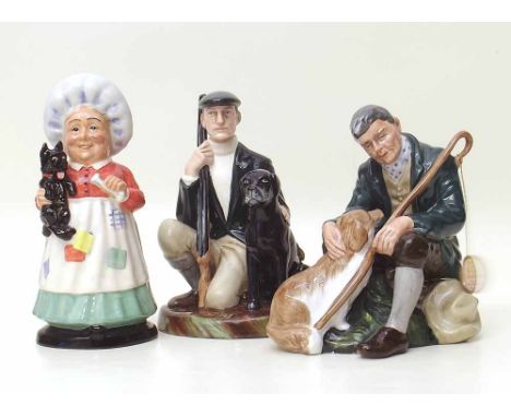 Royal Doulton The master, the Game Keeper and old Mother Hubbard Condition report: see terms and conditions