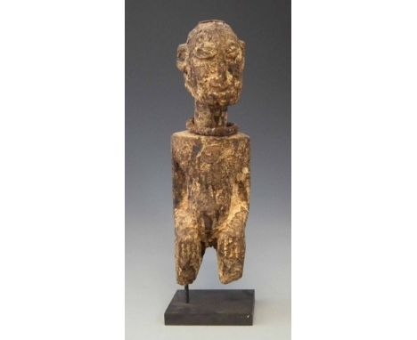 Dogon figure, 33cm high excluding base.     All lots in this Tribal and African Art Sale are sold subject to V.A.T. Therefore