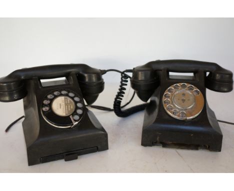 2x Vintage telephones 
