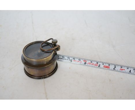 Bronze compass & tape measure 