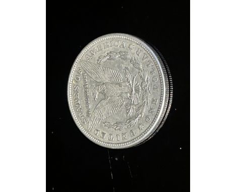 1921 Morgan silver dollar 