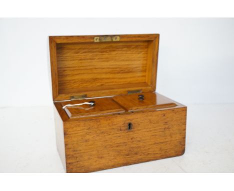 Early Victorian tea caddy 
