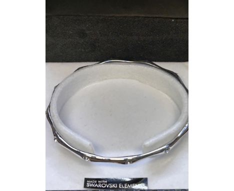 Swarovski bangle with box 