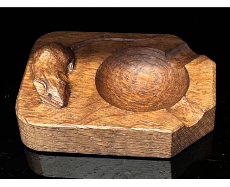 Mouseman ashtray 