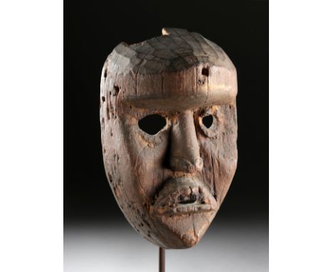 Western Africa, Liberia and Cote d'Ivoire, Dan peoples, ca. mid to late 19th century CE. A fabulous example of a wooden mask 