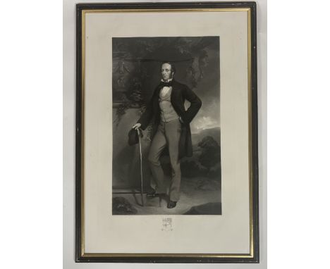 After Sir Francis Grant PRA (Scottish 1803-1878), engraved by George Sanders (British 1774-1846), Portrait of John Naylor, of