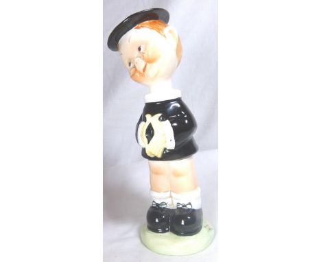 SHELLEY MABEL LUCIE ATWELL FIGURINE. Shelley The Curate, H18 cm  CONDITION REPORT: The item has no visible damage, chips or c