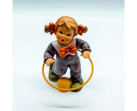 Excusive Edition, hand painted girl with pig tails and a hula-hoop. Goebel Germany backstamp. Mark backstamp 2088/A. Issued: 