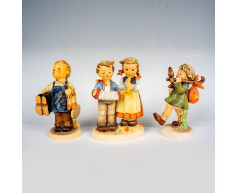 Hand painted in matte finish set that includes Boots (final Issue hangtag), Gay Adventure, and Birthday Serenade. Goebel back