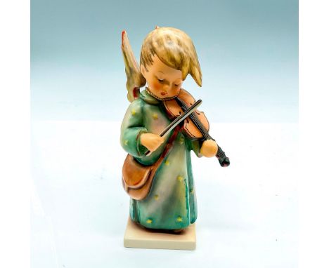 Hand painted angel with a violin. Goebel Germany backstamp. Gilded 50 backstamp. Impress mark 188/I. Issued: 2001Dimensions: 