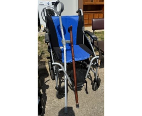 A G Logic fold flat wheelchair &amp; other items. 