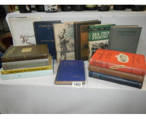 A good lot of angling related books for trout, salmon and fly fishing.