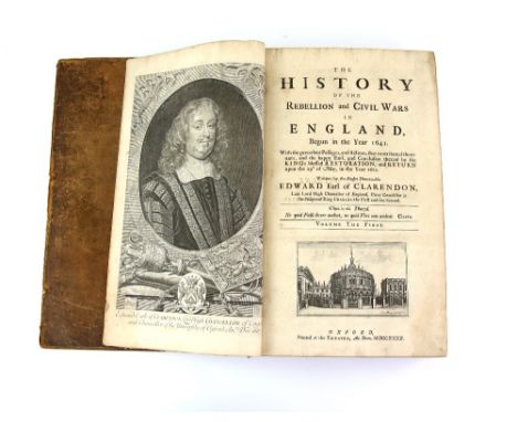Edward, Earl of Clarendon, The History of The Rebellion and Civil Wars in England, begun in Year 1641, published Oxford 1732,