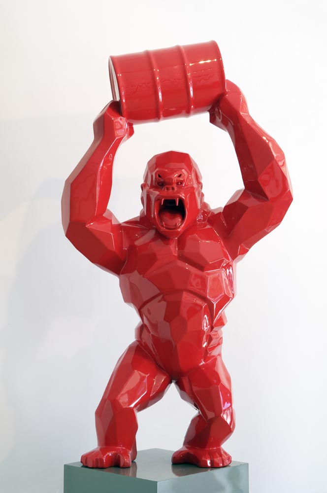 Richard ORLINSKI (French, born in 1966) Kong Baril Red Fiberglass ...