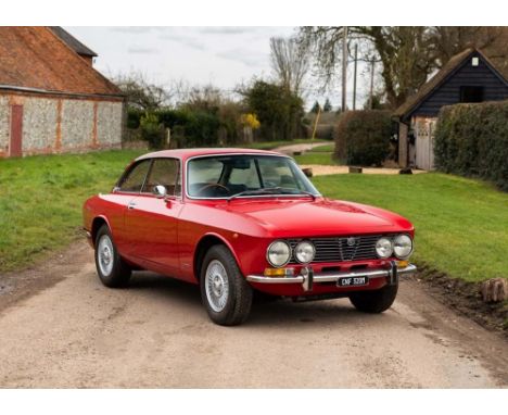 1973 Alfa Romeo 2000 GT Veloce Transmission: manualMileage:75791The Giulia 105 Series Coupé was first shown to the motoring p