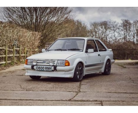 1986 Ford Escort RS Turbo Series I Transmission: manualMileage:67001The Ford Escort RS Turbo was based on the three-door Ford