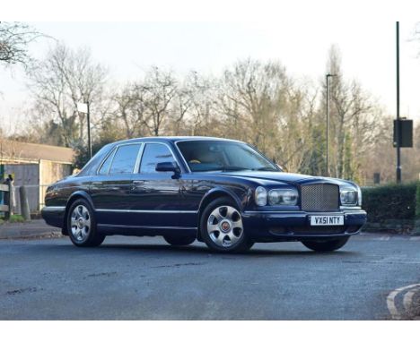 2001 Bentley Arnage Red Label Transmission: automaticMileage:95521Launched in 1998, the Arnage was manufactured in Crewe from