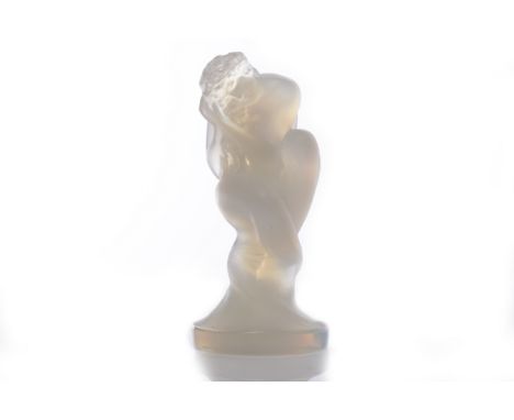 RENE LALIQUE OPALESCENT GLASS 'SIRENE' CAR MASCOT designed by Rene Lalique in 1920, numbered '831', signed 'R Lalique, France