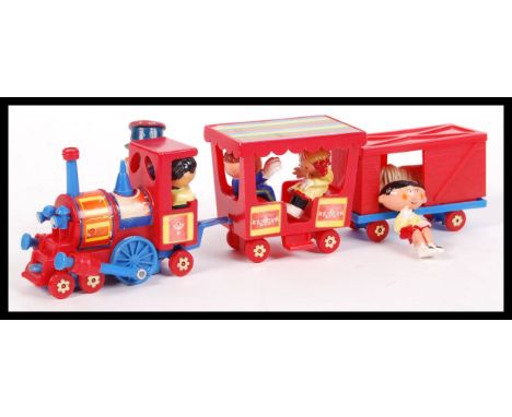 An original vintage 1970's Corgi 851 ' Magic Roundabout ' train, to include passengers. Unboxed.&nbsp;