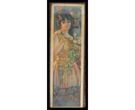 Two vintage likely advertising framed and glazed prints. c1920's. In the style of Pears or similar. Both in period frames and
