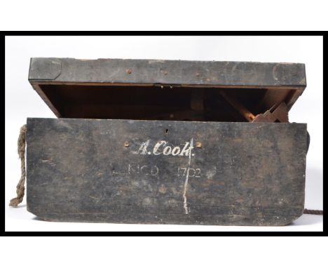 A good collection of vintage early to mid 20th Century wood working tools to include planes, drills etc all contained in an e