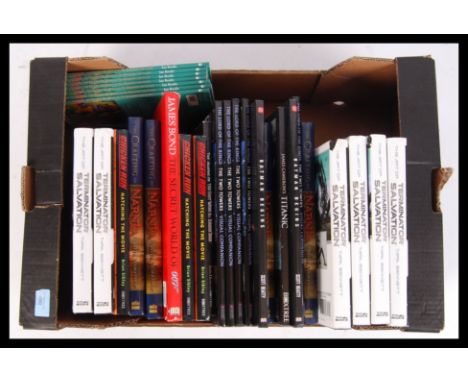 A collection of assorted film production related books by various publishers to include titles; James Bond The Secret World o