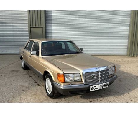 Registration No: AGJ 999W  Chassis No: WDB12603722009743  MOT: ExemptLovingly kept between the ownership of just two families