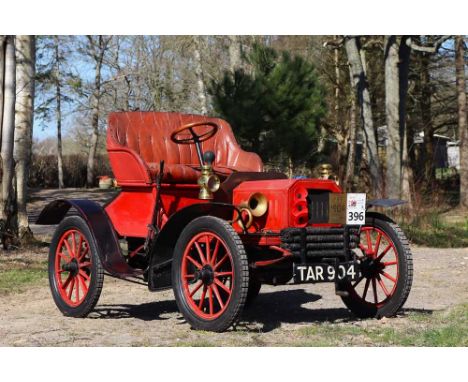 Registration No: TAR 904 Chassis No: 120 MOT: ExemptVeteran Car Club Dated and complete with Dating CertificateA once-regular