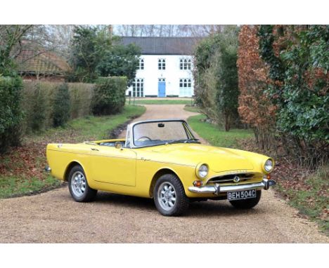 Registration No: BEH 504C Chassis No: B9472725 MOT: ExemptUnderstood to be 1 of just 3,763 MK1 cars (the vast majority of whi