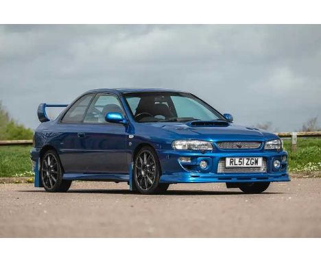 Registration No: RL51 ZGW Chassis No: JF1GM8KDGYG003390 MOT: March 2026Number 961 of the 1,000 'Prodrive One' Imprezas madeWa