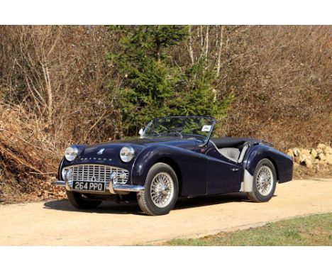 Registration No: 264 PPO Chassis No: TS63903 MOT: ExemptA 'home market' car registered in West Sussex on January 1st 1960The 