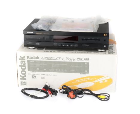 black, VG, in maker's packaging with remote control, Kodak software disk and manual, untested.