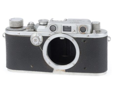 chrome, serial no. 351523, body, F, shutter sticking, missing base plate