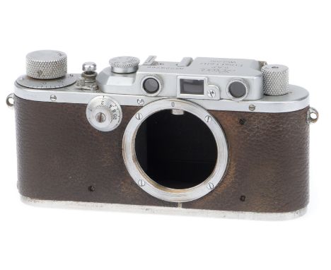 chrome, serial no. 229766, body, F, shutter working, missing base plate