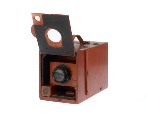 unsigned, possibly home-made, body G, shutter cocks and fires, viewfinder clear, lens cover operates, focus lever operates, w