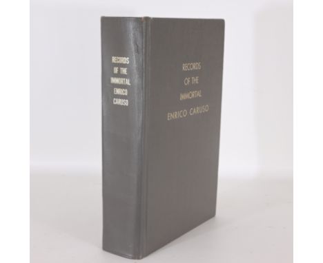 This book is one of a kind full of original caricatures along with five letters by Enrico Caruso (Italian, 1873 - 1921). The 